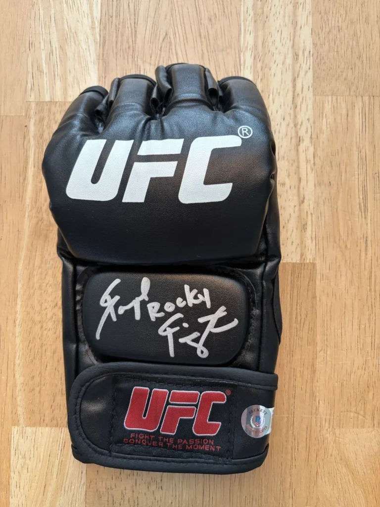 Raquel Pennington Signed Autographed UFC Glove Inscribed 