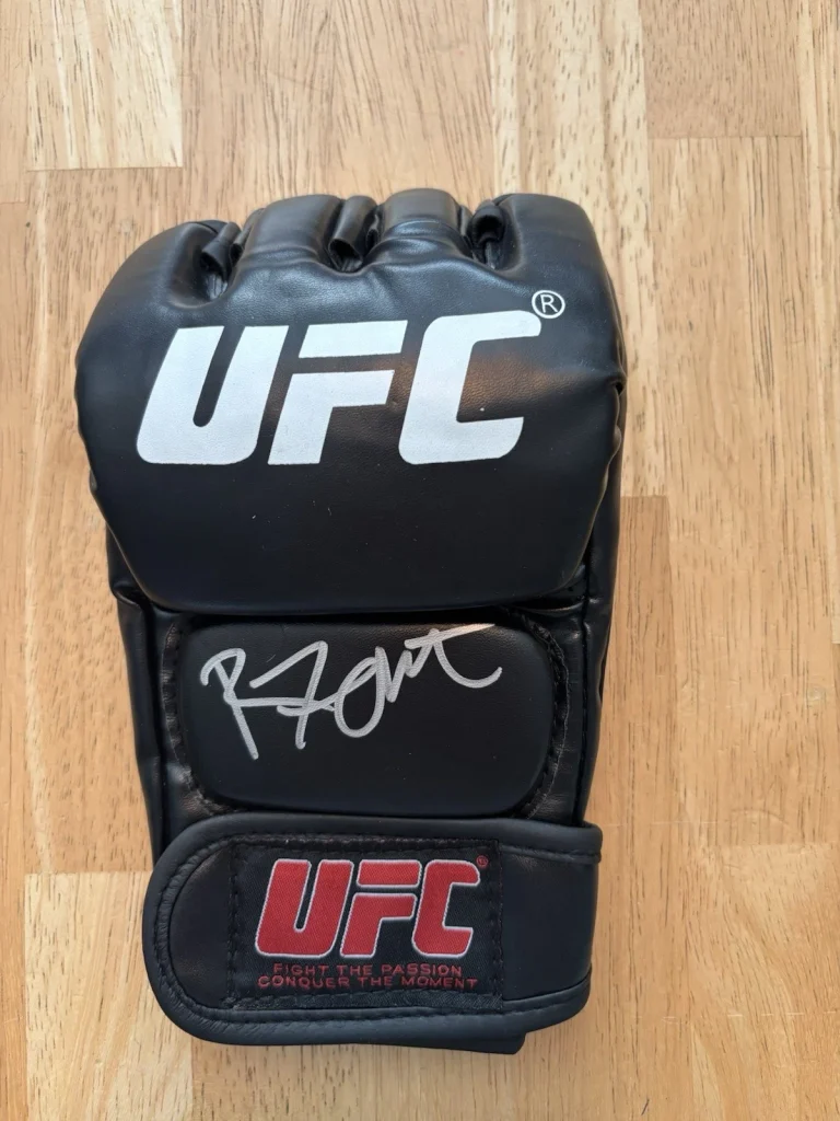 Rob Font Autographed Signed UFC Glove. Beckett Coa
