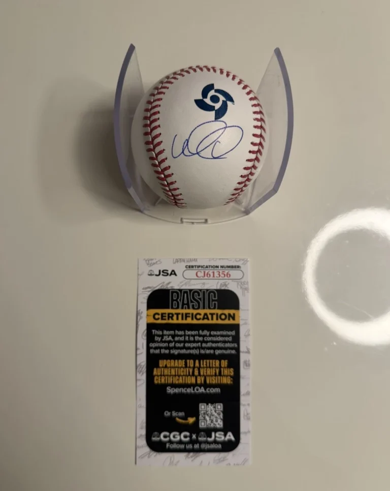 William Contreras Milwaukee Brewers Autographed 2026 World Baseball Classic JSA