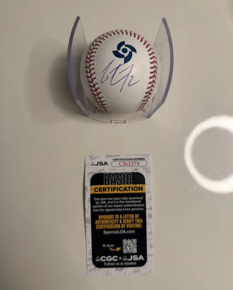 Geraldo Perdomo Arizona Diamondbacks Autographed 2026 World Baseball Classic JSA