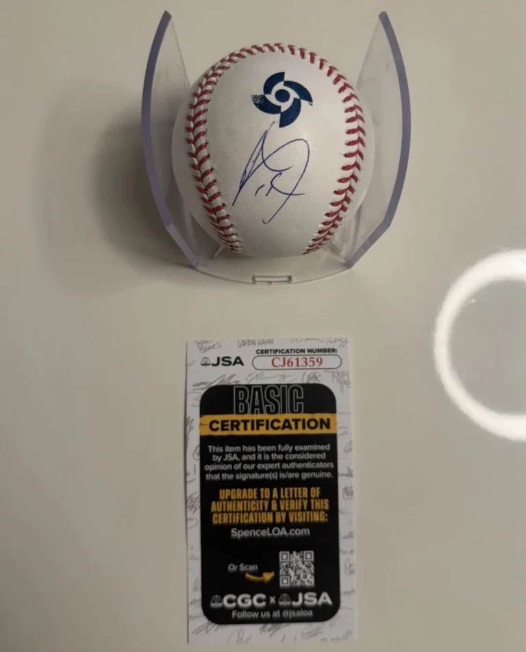 Hiromi Itoh Japan Autographed 2026 World Baseball Classic Baseball JSA COA