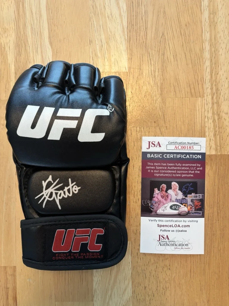 Melissa Gatto Signed Autographed UFC Glove. JSA Coa