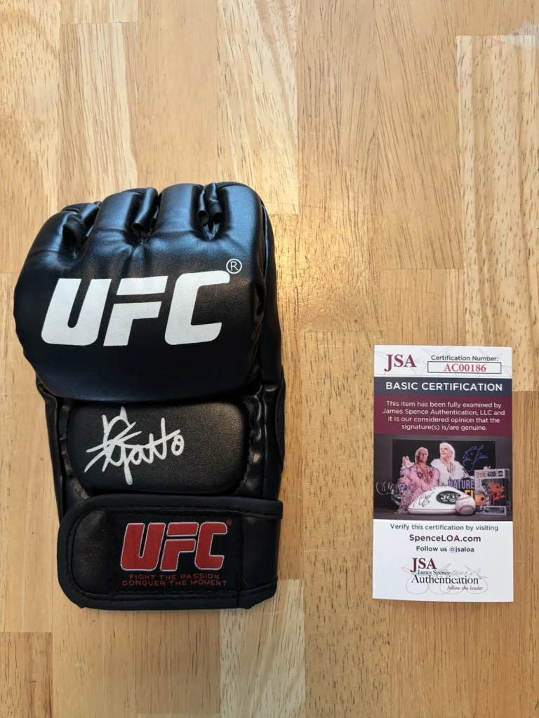Melissa Gatto Signed Autographed UFC Glove. JSA Coa