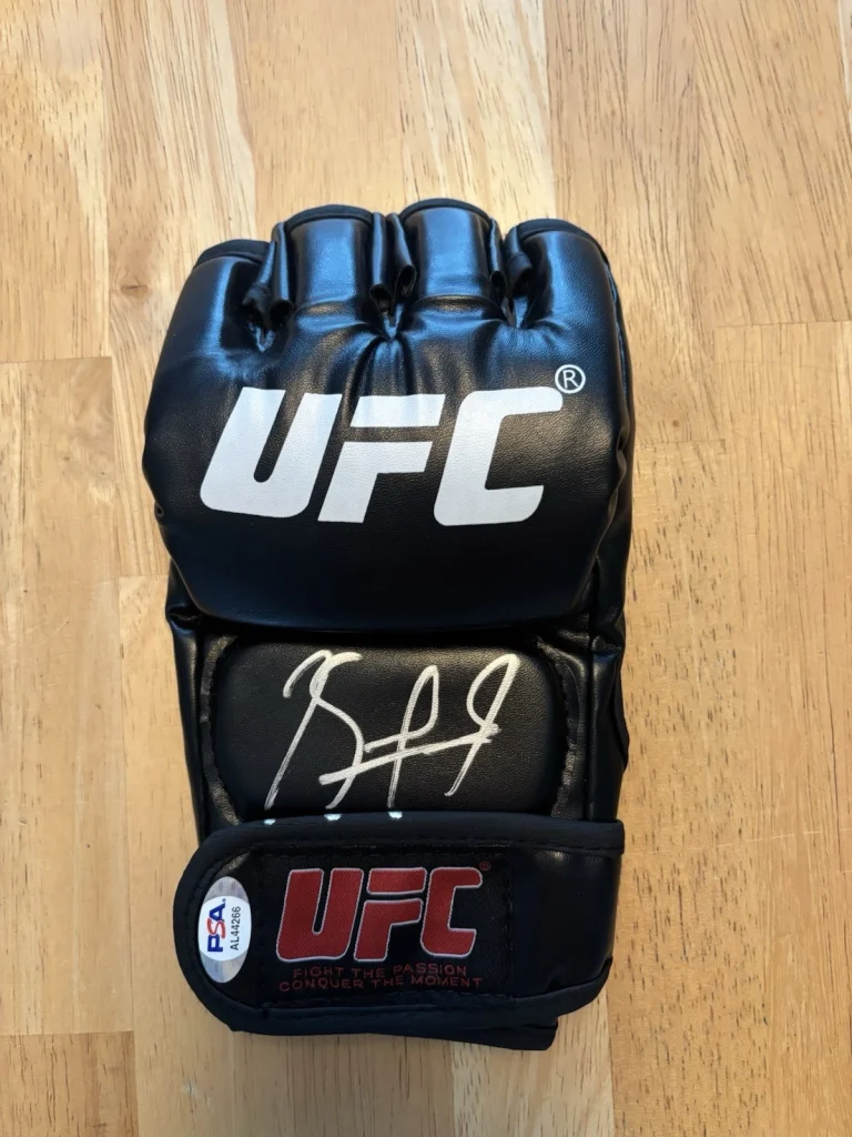 Kamaru Usman Signed Autographed UFC Glove. Psa Coa. “ The Nigerian Nightmare