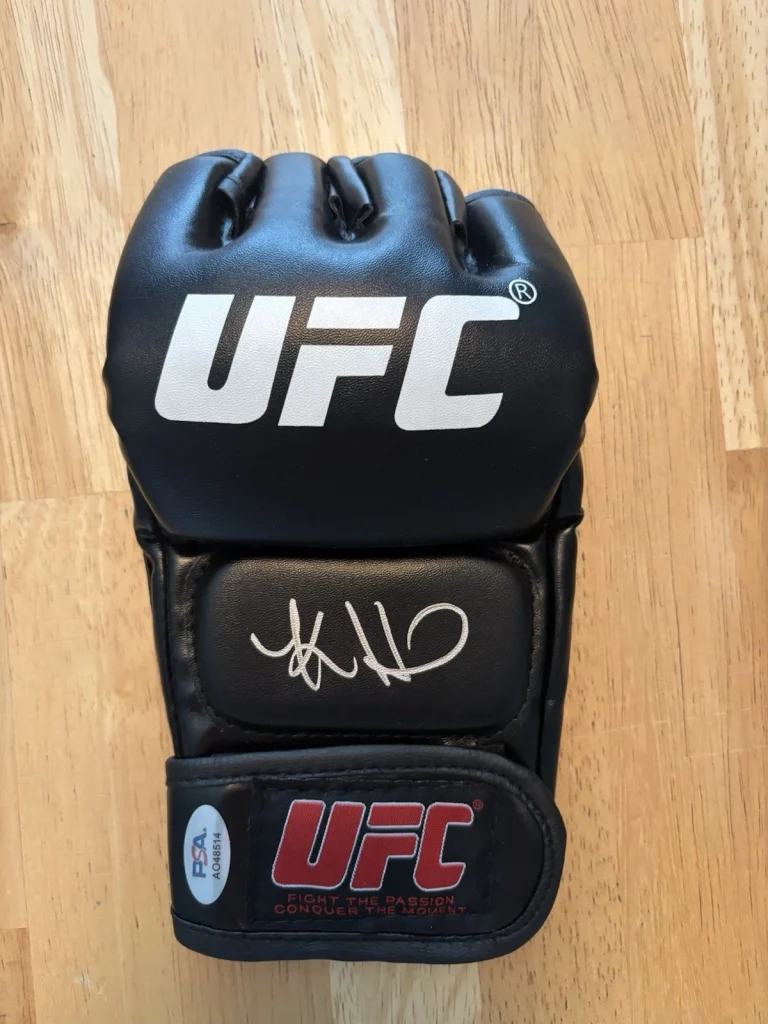 Kayla Harrison Signed Autographed UFC Glove Psa Coa