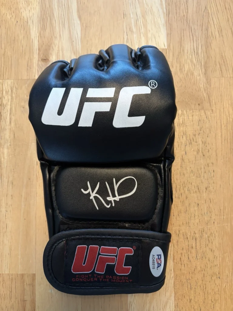 Kayla Harrison Signed Autographed UFC Glove Psa Coa