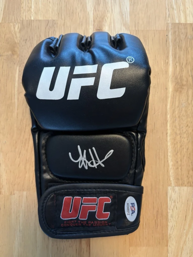 Kayla Harrison Signed Autographed UFC Glove Psa Coa