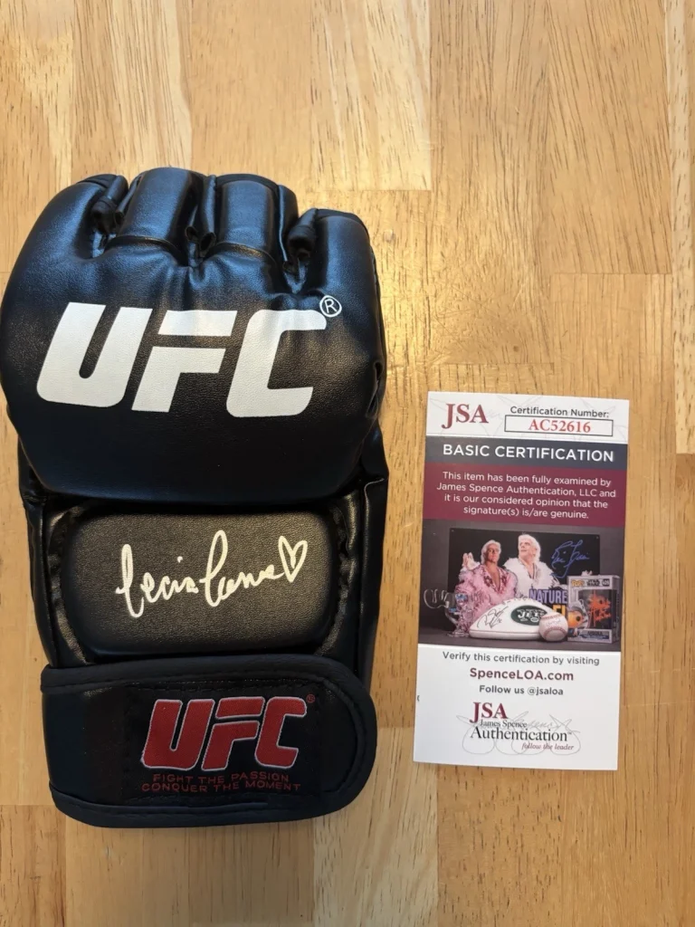 TECIA TORNADO TORRES PENNINGTON SIGNED UFC MMA GLOVE Jsa Coa
