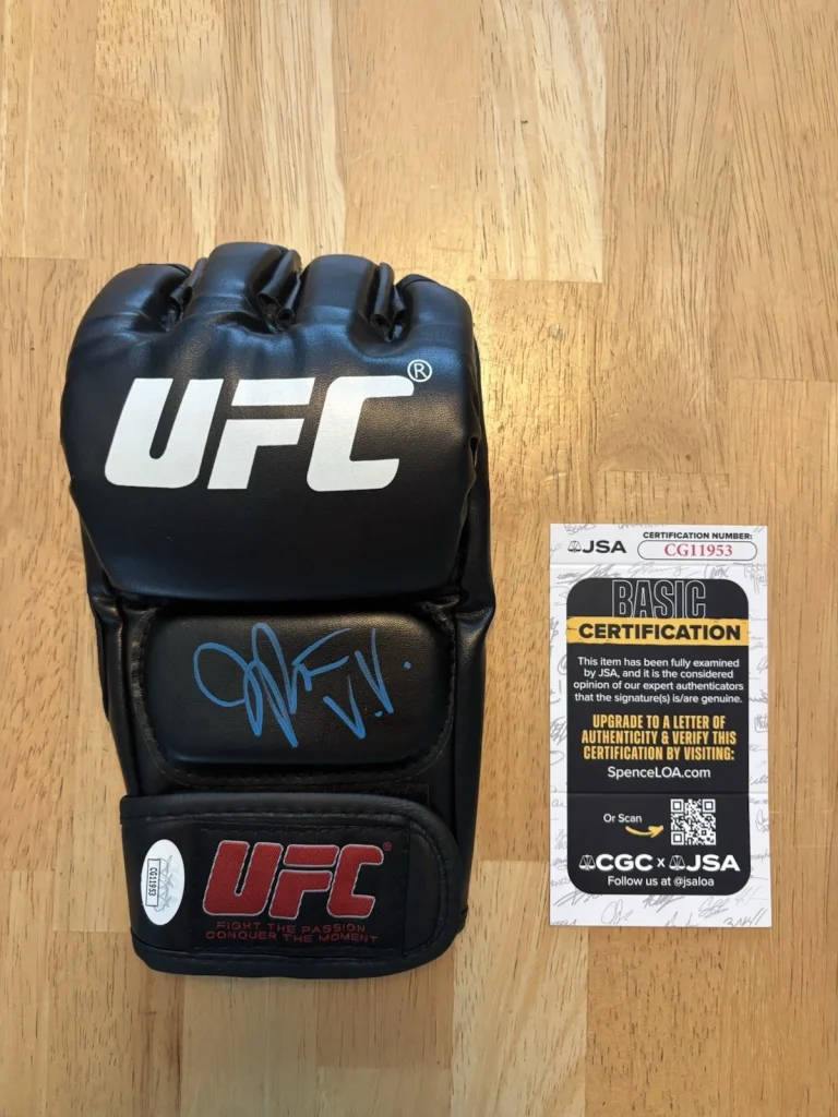 Julianna Pena Fighter Autographed Signed UFC MMA Glove Jsa Coa