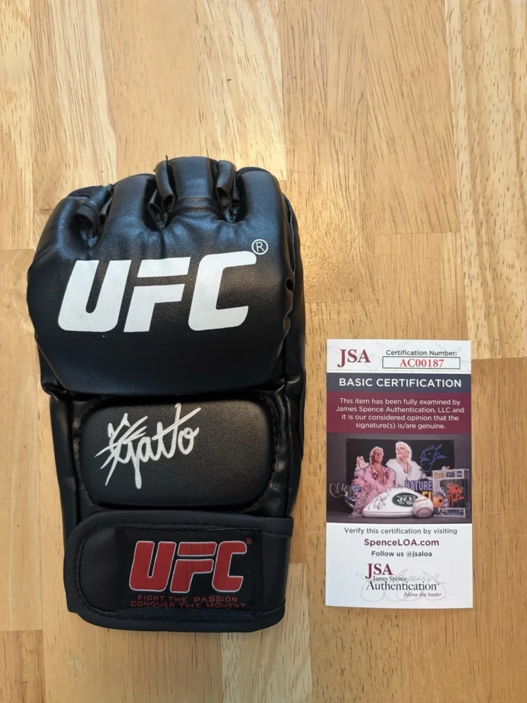 Melissa Gatto Signed Autographed UFC Glove. JSA Coa