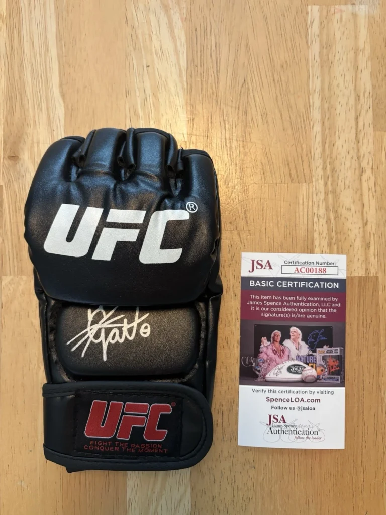 Melissa Gatto Signed Autographed UFC Glove. JSA Coa