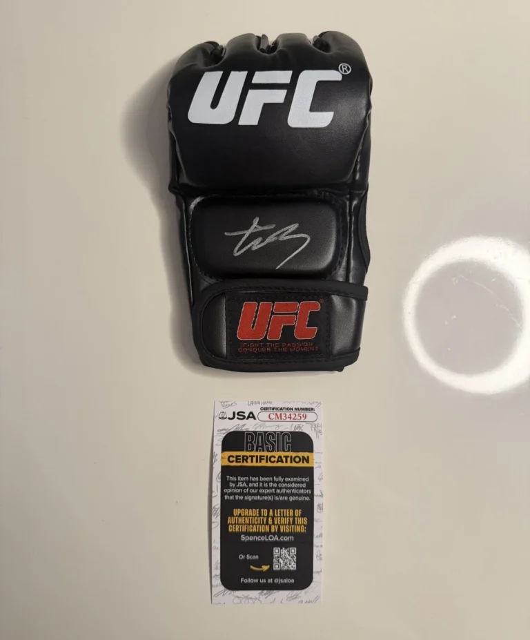 Tatsuro Taira Autographed UFC Glove MMA Fighter JSA COA