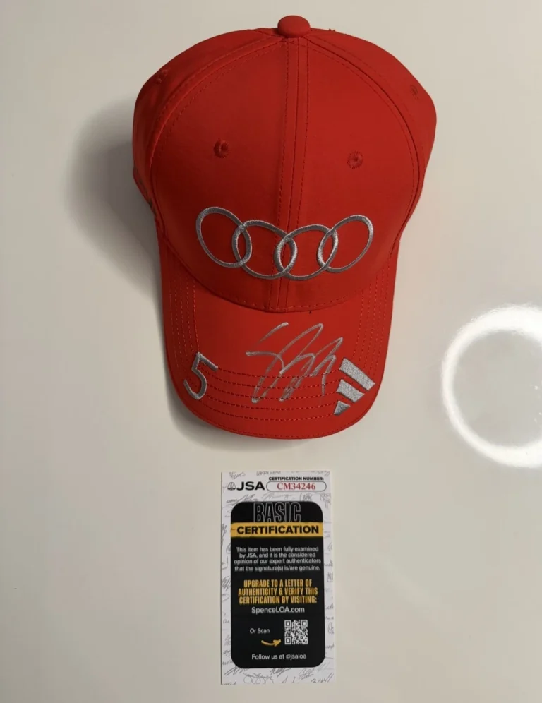 Gabriel Bortoleto Autographed Audi Revolut Formula 1 Racing Hat F1 Star JSA COA