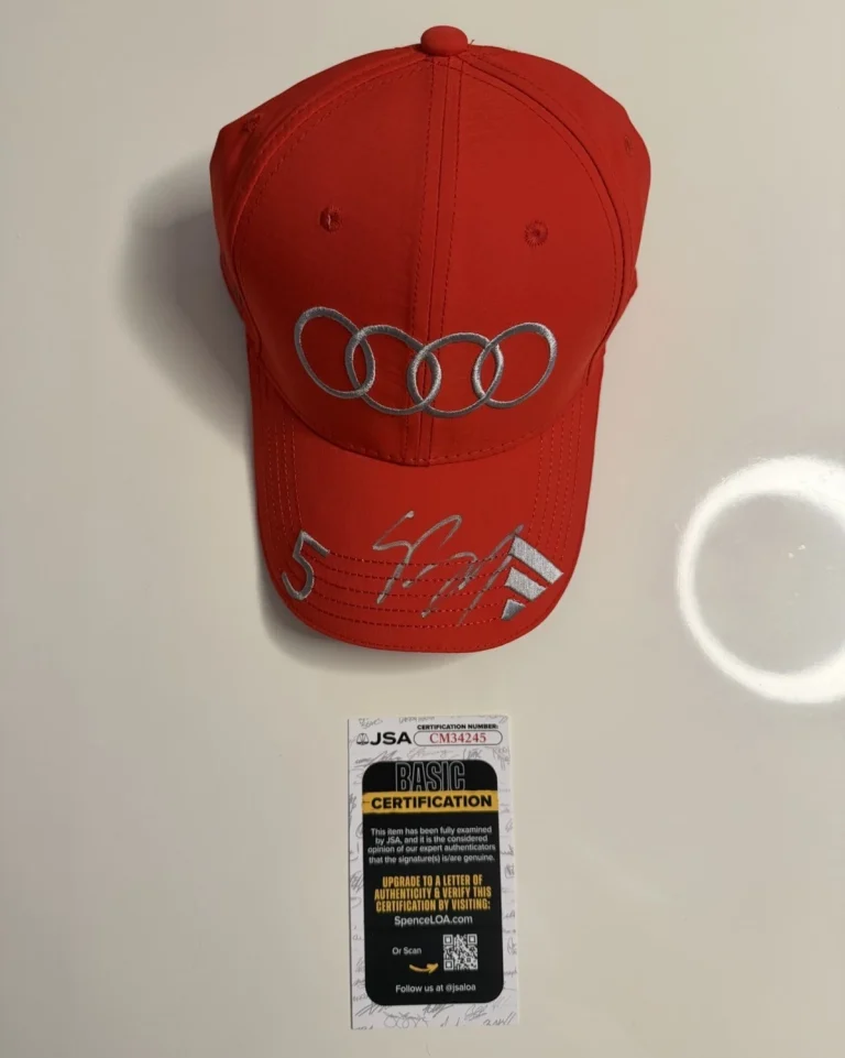 Gabriel Bortoleto Autographed Audi Revolut Formula 1 Racing Hat F1 Star JSA COA