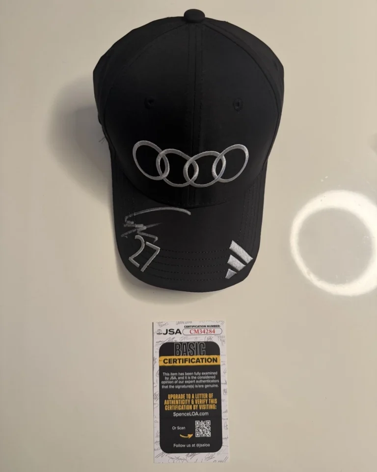 Nico Hulkenberg Autographed Audi Revolut Formula 1 Racing Hat F1 Star JSA COA