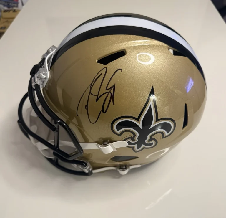 Drew Brees New Orleans Saints Autographed Full Size Helmet Beckett