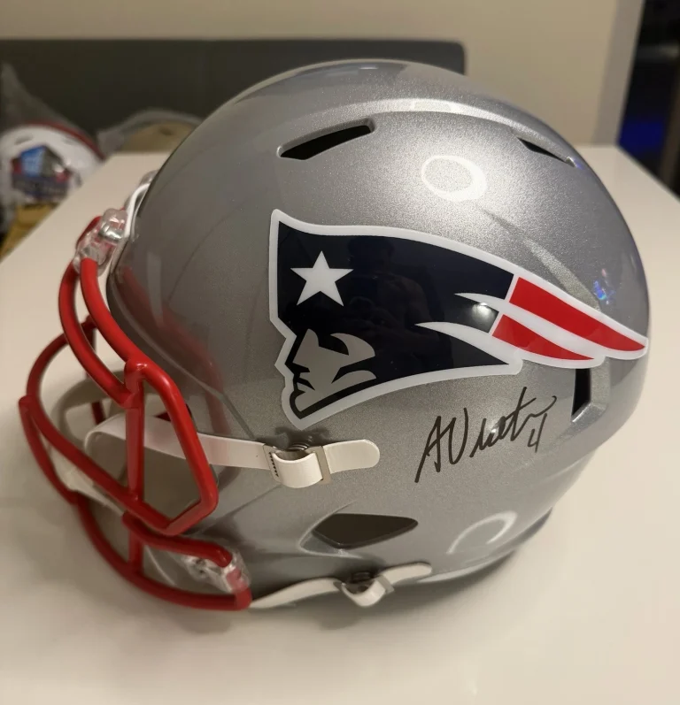 Adam Vinatieri New England Patriots Autographed Full Size Helmet Beckett