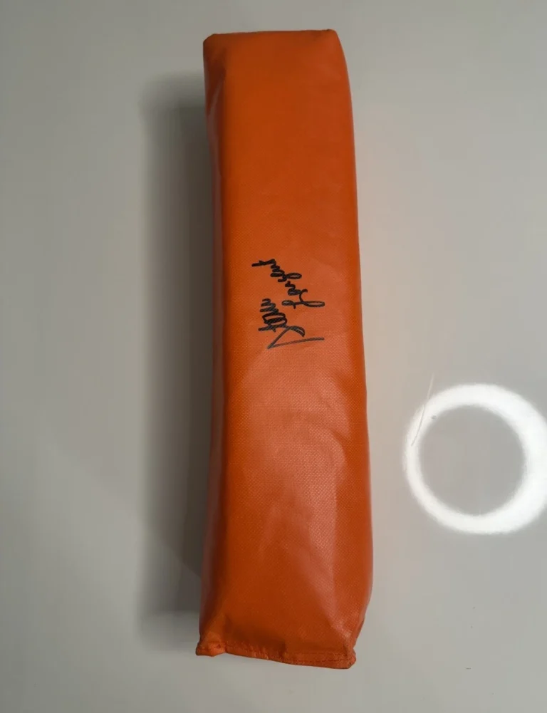 Steve Largent Seattle Seahawks Autographed Pylon Hall Of Fame Beckett
