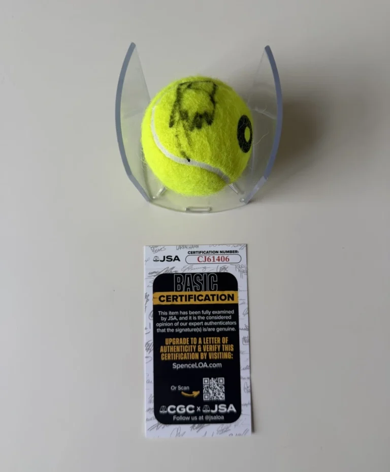 Elena Rybakina Autographed Australian Open Tennis Ball JSA COA