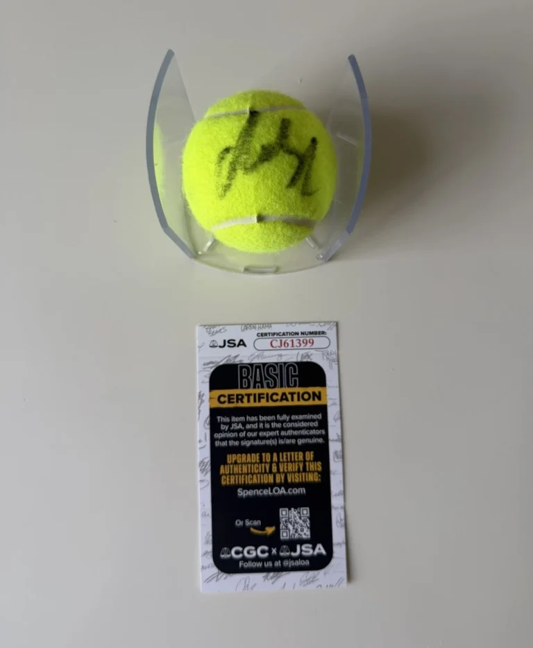 Daniil Medvedev Autographed Penn Tennis Ball Star JSA COA