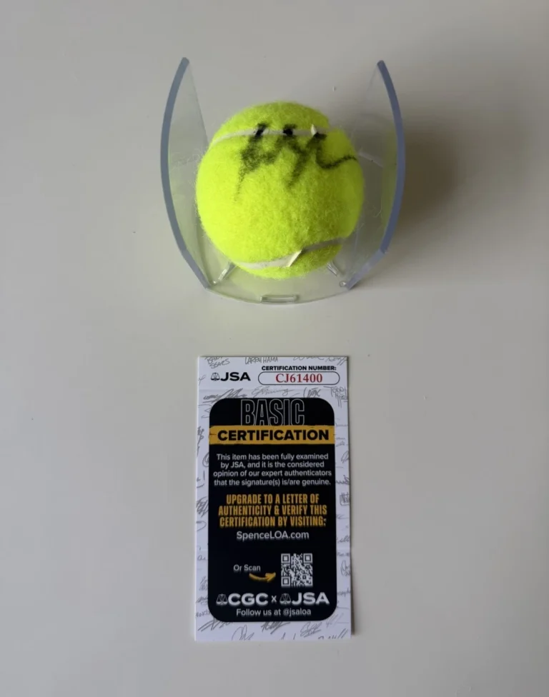 Daniil Medvedev Autographed Penn Tennis Ball Star JSA COA