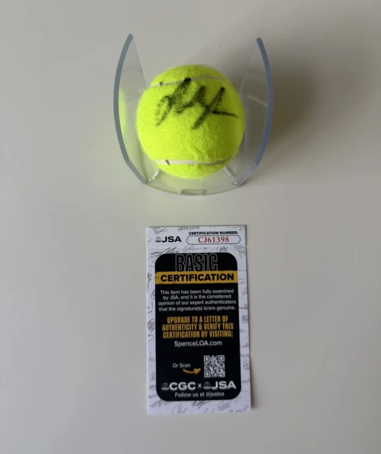 Daniil Medvedev Autographed Penn Tennis Ball Star JSA COA