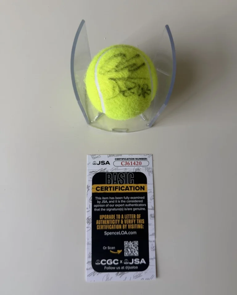 Juan Martin del Potro Autographed US Open Tennis Ball JSA COA