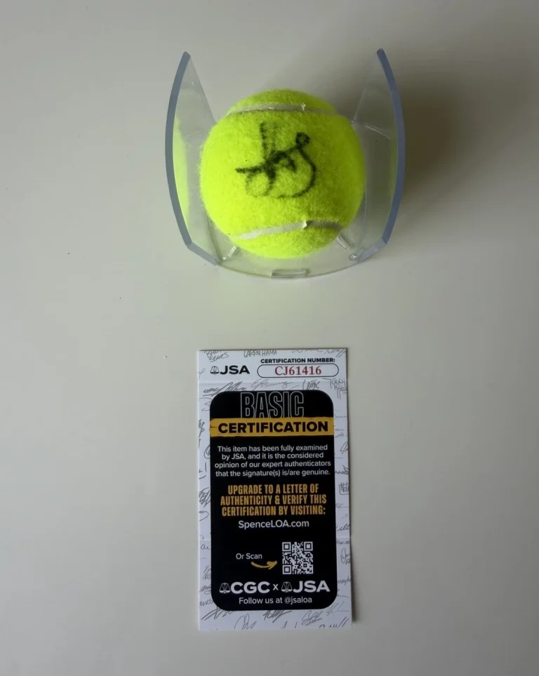Jasmine Paolini Autographed Penn Tennis Ball JSA COA