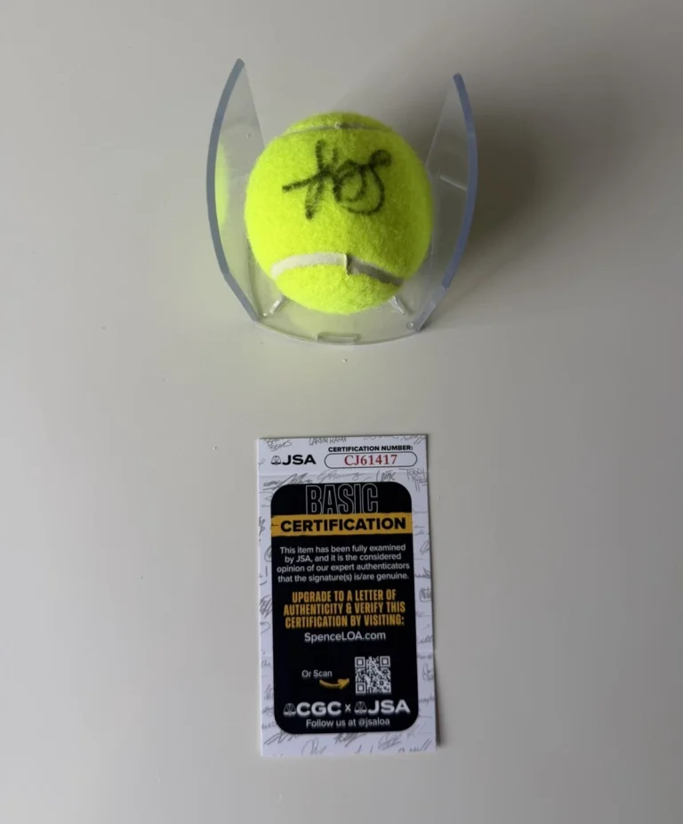 Jasmine Paolini Autographed Penn Tennis Ball JSA COA