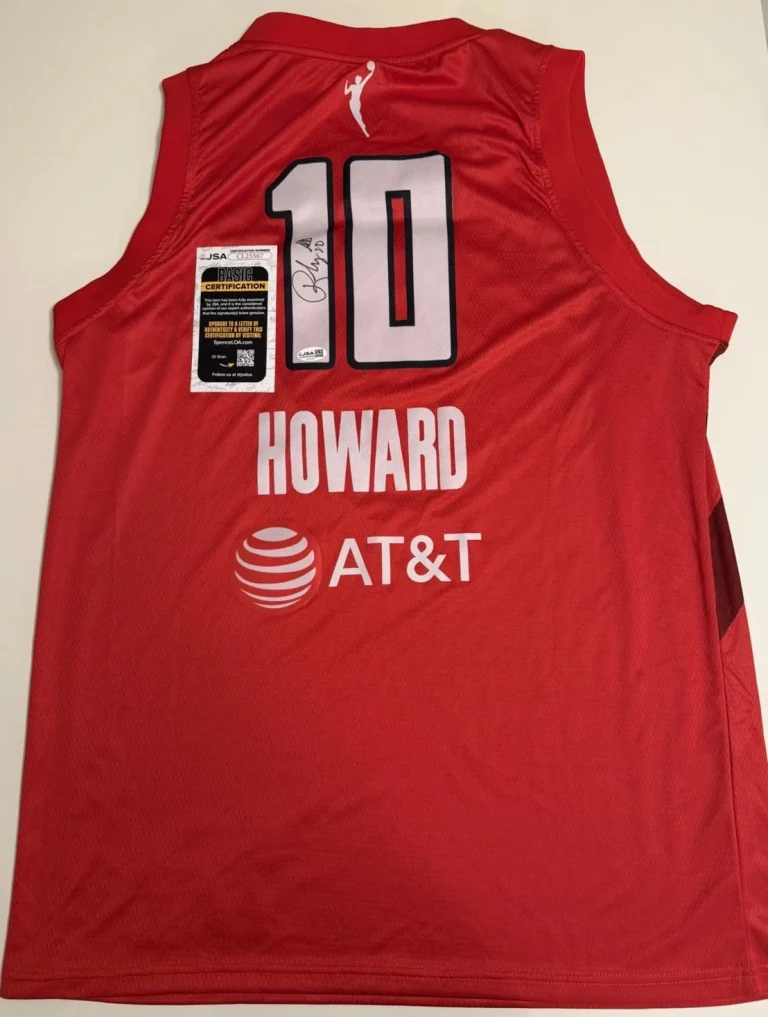 Rhyne Howard Atlanta Dream Autographed Jersey WNBA Star JSA COA