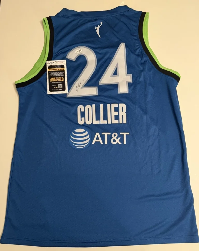 Napheesa Collier Minnesota Lynx Autographed Jersey WNBA Star JSA COA