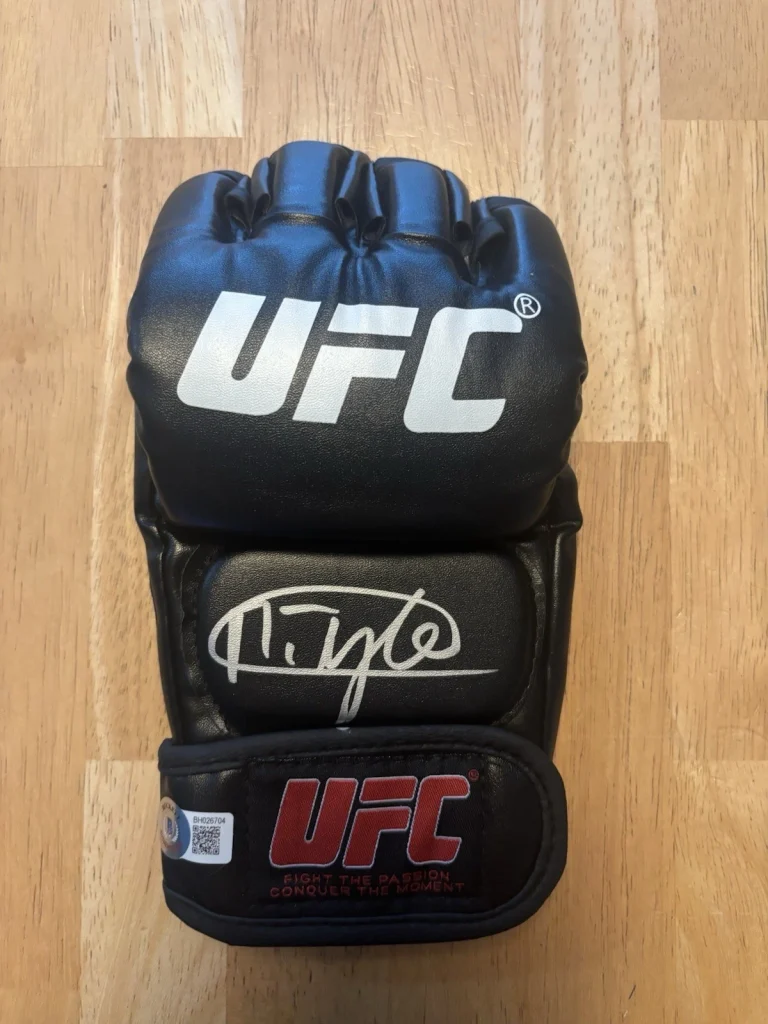 Marcin Tybura Signed Autographed UFC Glove MMA. Beckett Coa