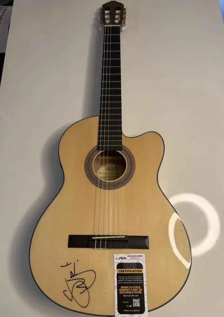 Stephen Wilson Jr. Country Artist Autographed Guitar Stand By Me JSA COA