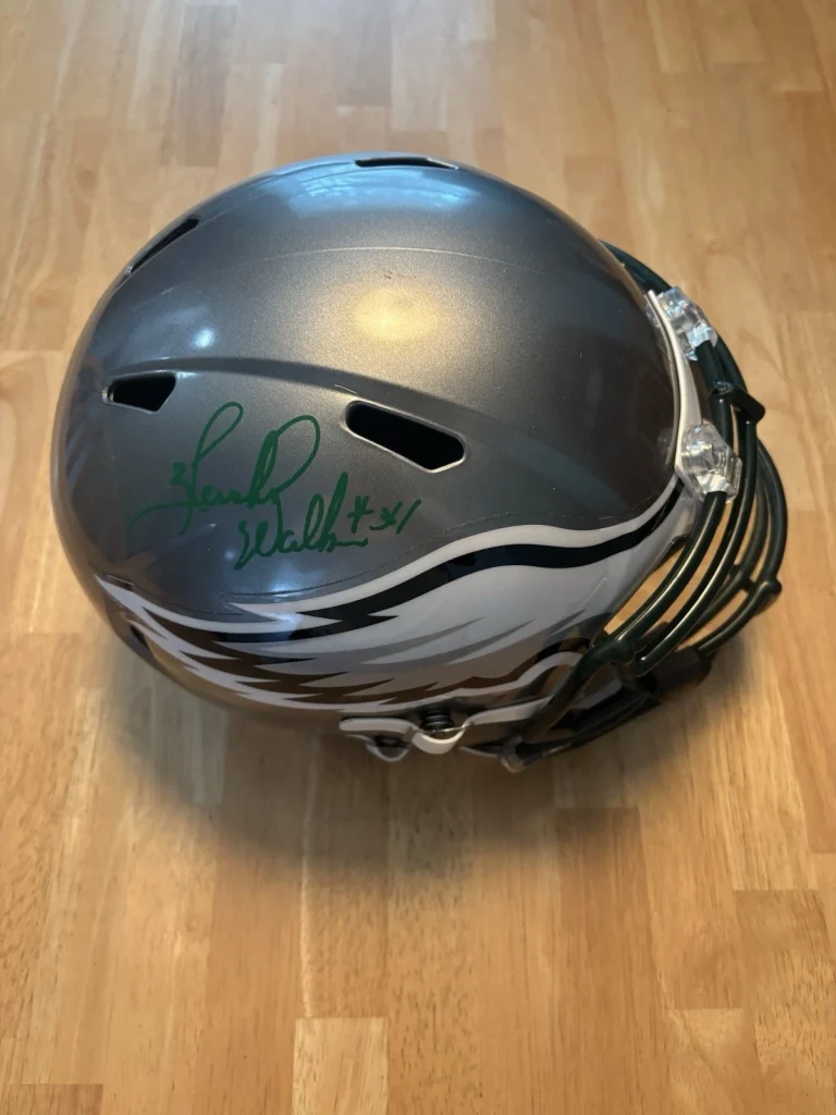 Herschel Walker Full Size Signed Autographed Philadelphia Eagles Helmet. Beckett