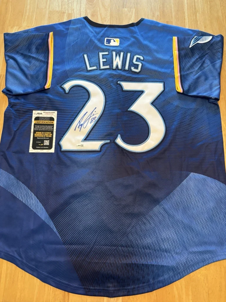 Royce Lewis Signed Autographed  Minnesota Twins Jersey JSA COA
