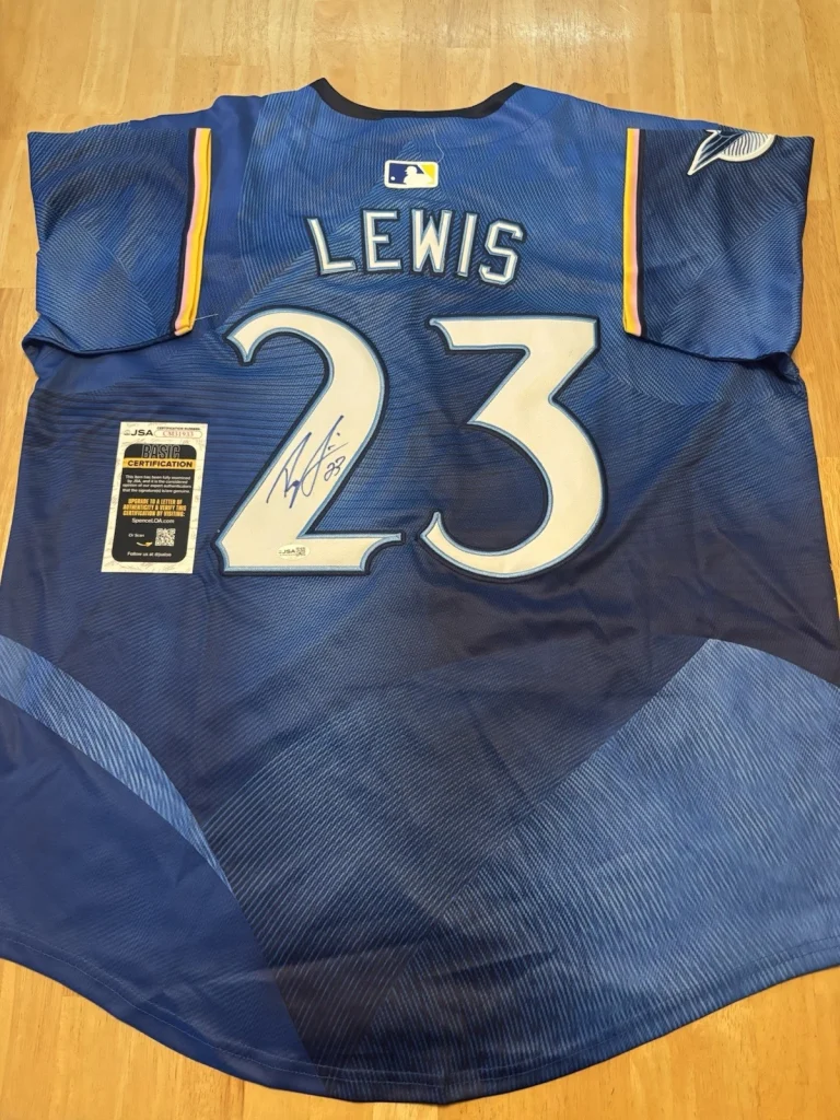 Royce Lewis Signed Autographed  Minnesota Twins Jersey JSA COA