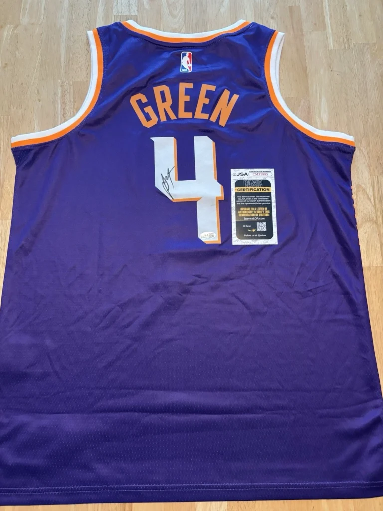 Jalen Green Signed Autographed Phoenix Suns Jersey. JSA Coa