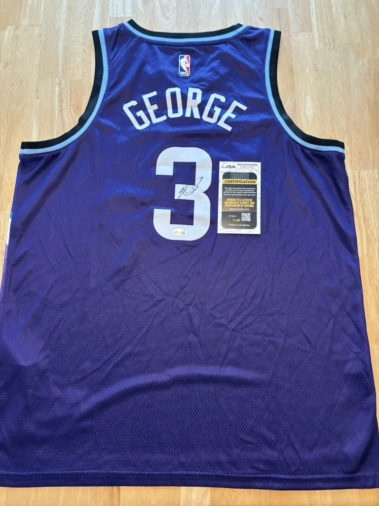 Keyonte George Signed Autographed Utah Jazz Jersey JSA Coa