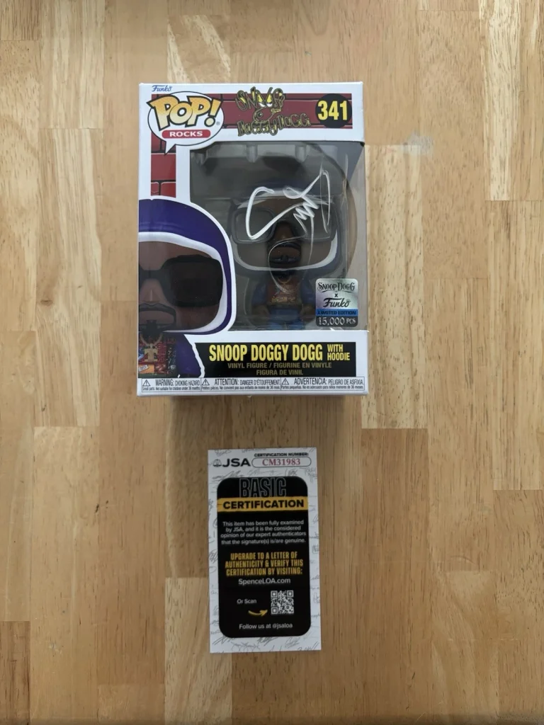 Snoop Dogg Signed Autographed Funko Pop #341 JSA COA.