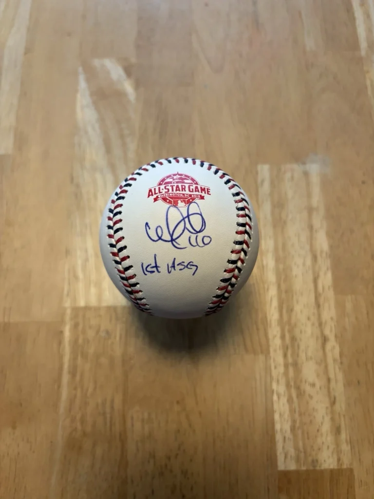 WILSON CONTRERAS SIGNED AUTOGRAPHED Inscribed 2018 ALLSTAR BASEBALL. JSA COA