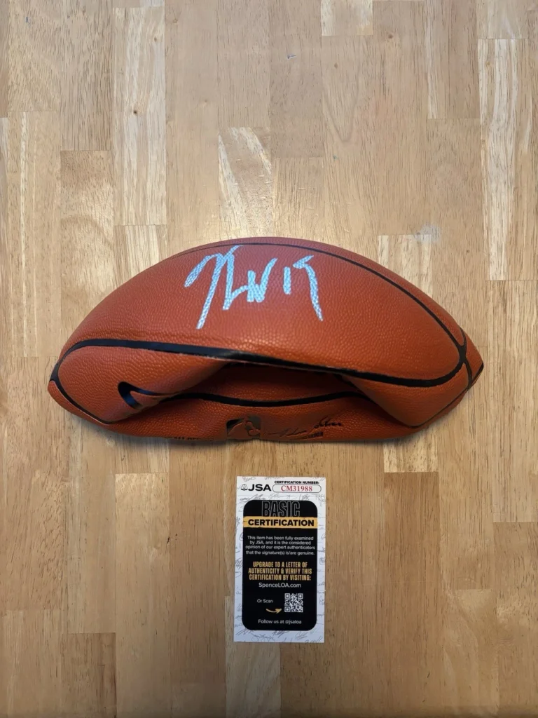 Kemba Walker Autographed Signed Basketball. JSA Coa. Hornets UConn Celtics