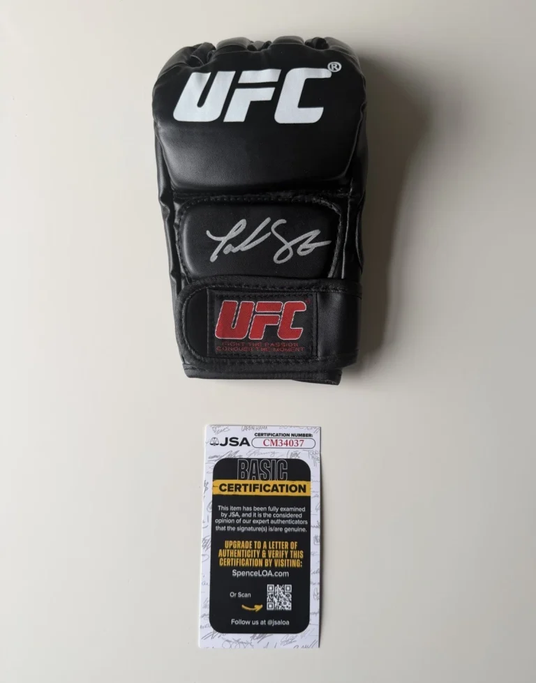 Tatiana Suarez Autographed UFC Glove MMA Fighter JSA COA