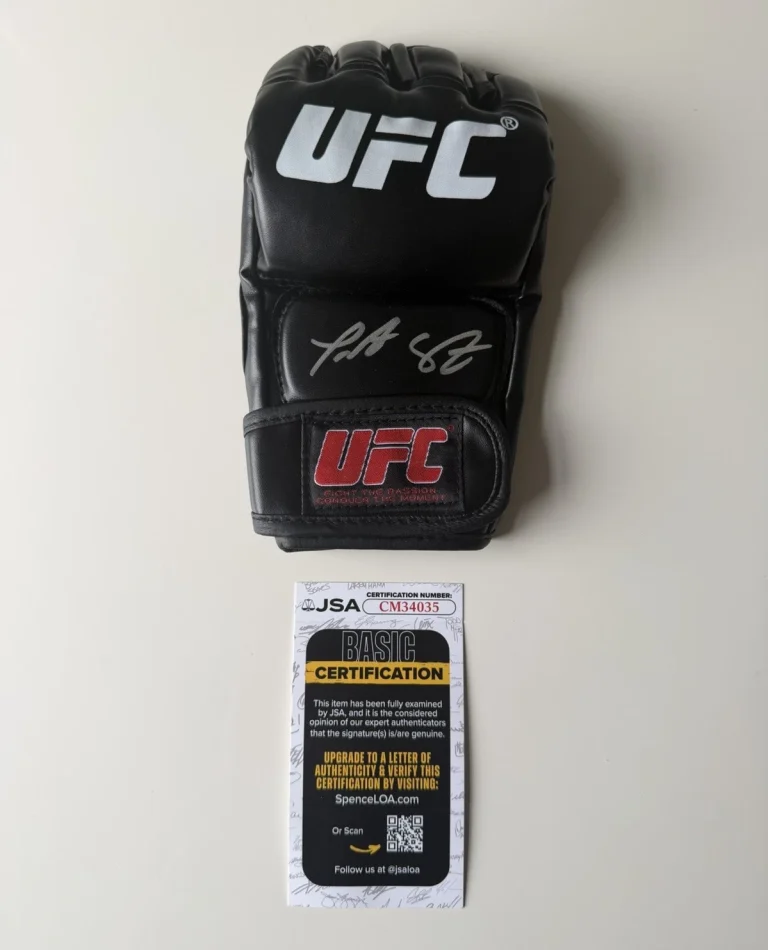 Tatiana Suarez Autographed UFC Glove MMA Fighter JSA COA