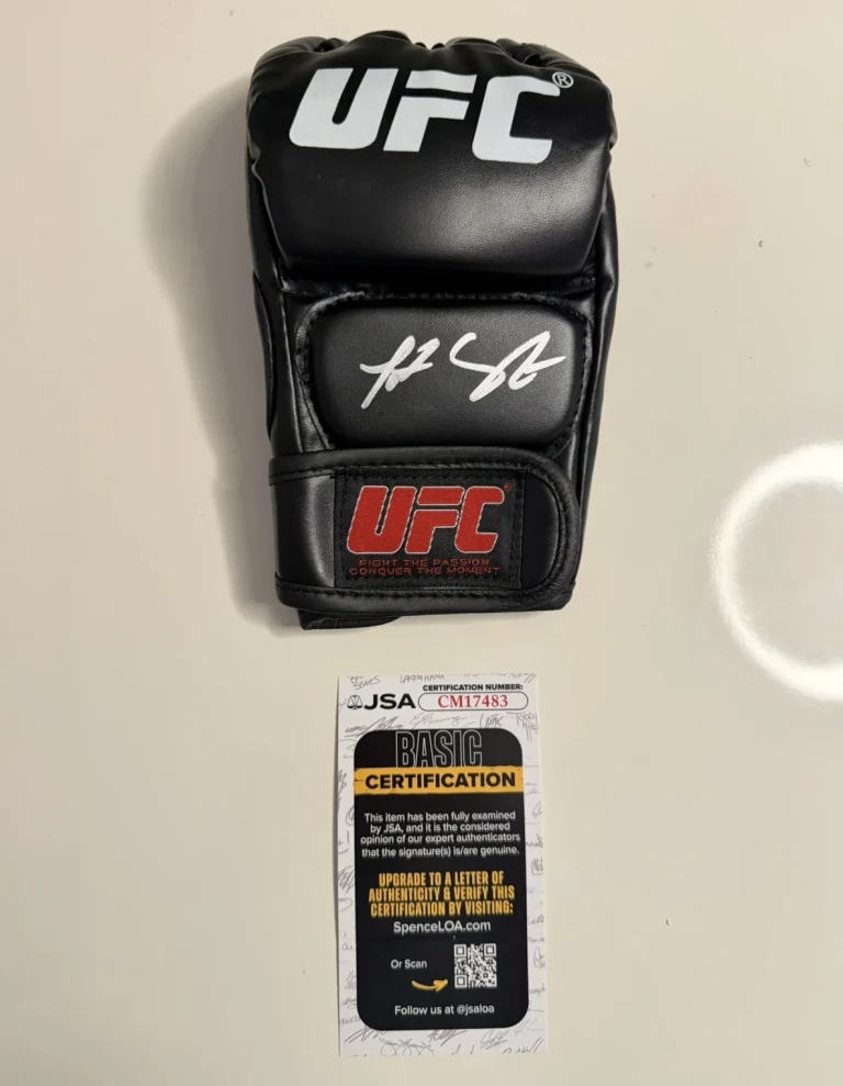 Tatiana Suarez Autographed UFC Glove MMA Fighter JSA COA