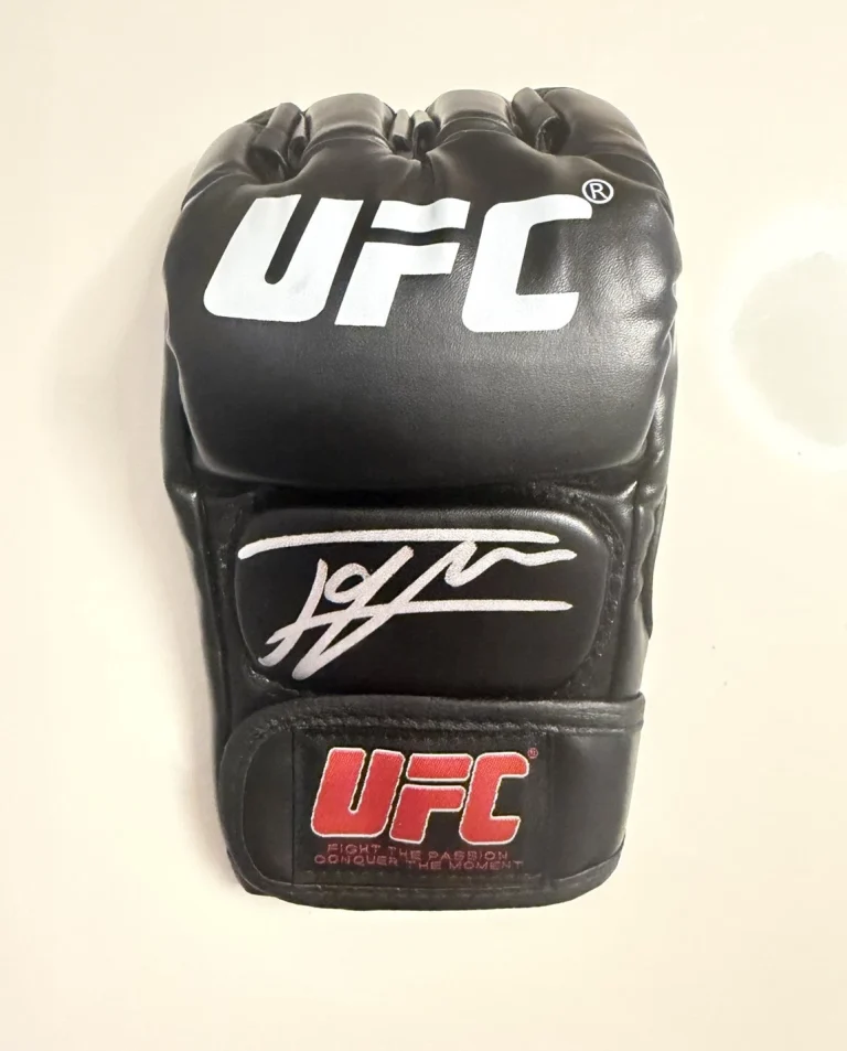 Ilia Topuria Fighter Autographed UFC Glove MMA Champ Rare Beckett