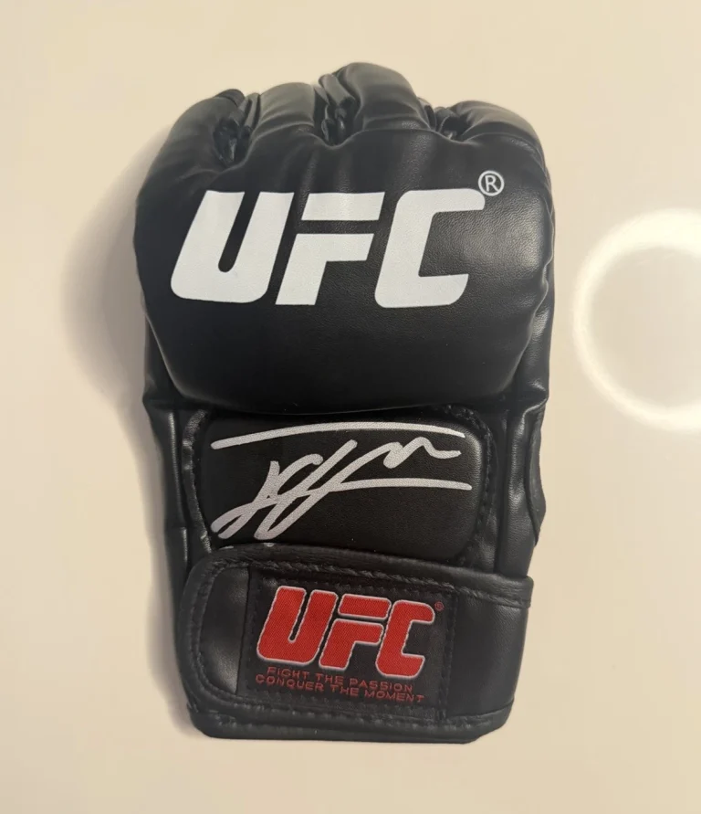 Ilia Topuria Fighter Autographed UFC Glove MMA Champ Rare Beckett