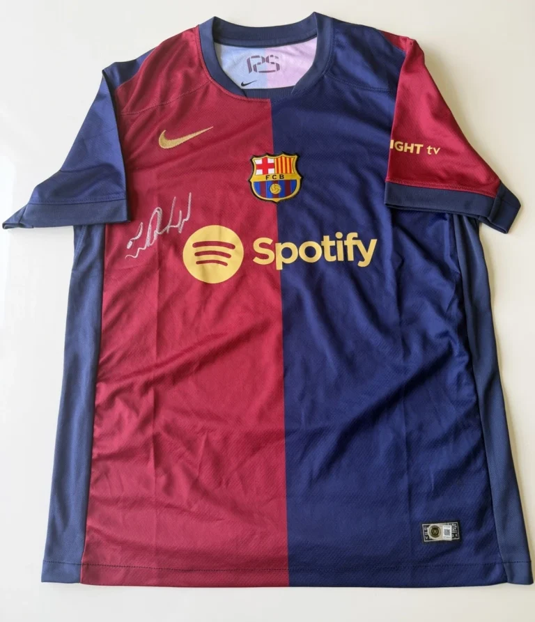Marcus Rashford FC Barcelona Autographed Jersey Beckett