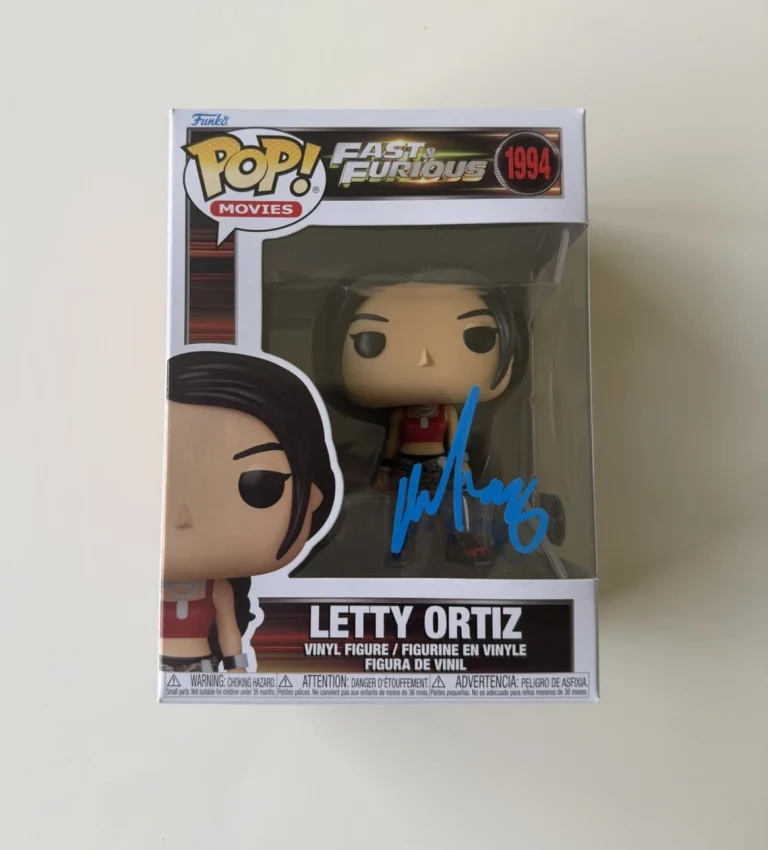 Michelle Rodriguez Autographed Fast & Furious Letty Ortiz Funko Pop Rare Beckett