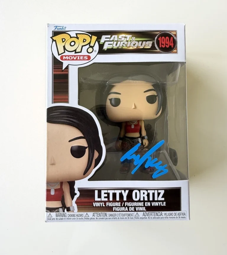 Michelle Rodriguez Autographed Fast & Furious Letty Ortiz Funko Pop Rare Beckett