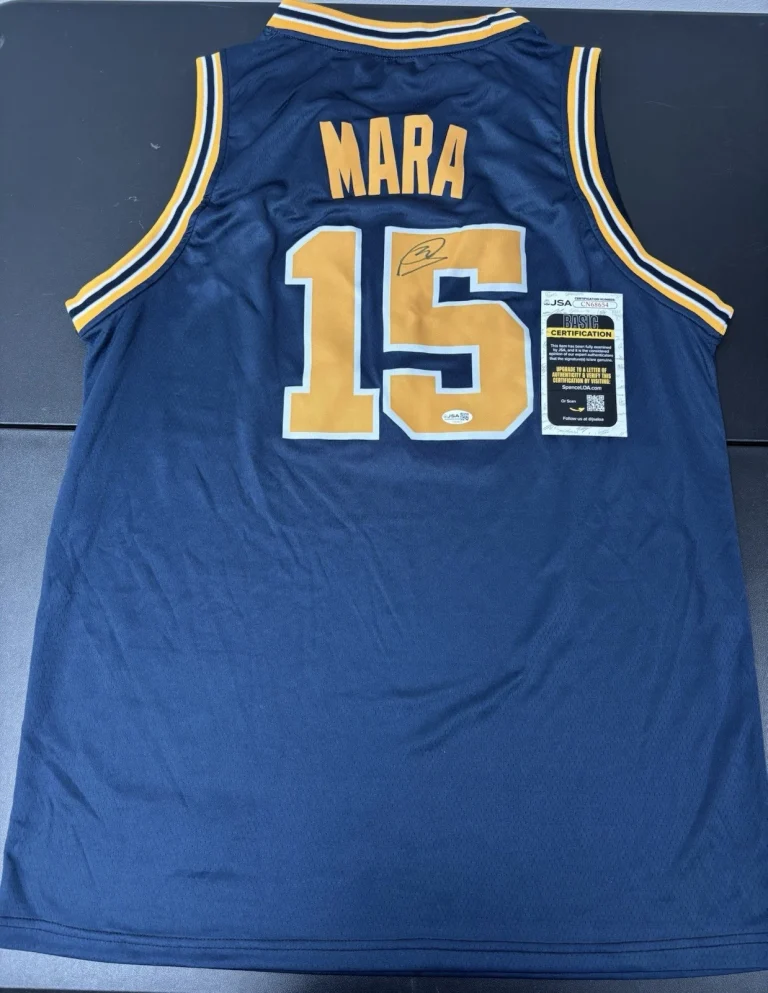 Aday Mara Michigan Wolverines Autographed Signed Jersey! JSA Coa